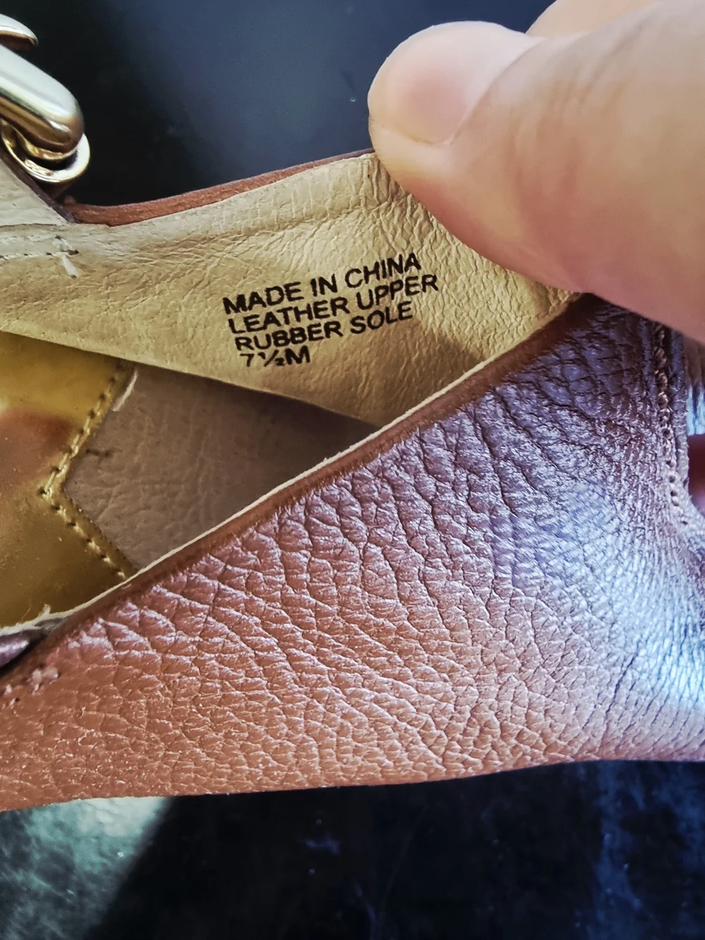 Michael Kors Brown Leather and Suede Wedge Sandals with Stud Accents